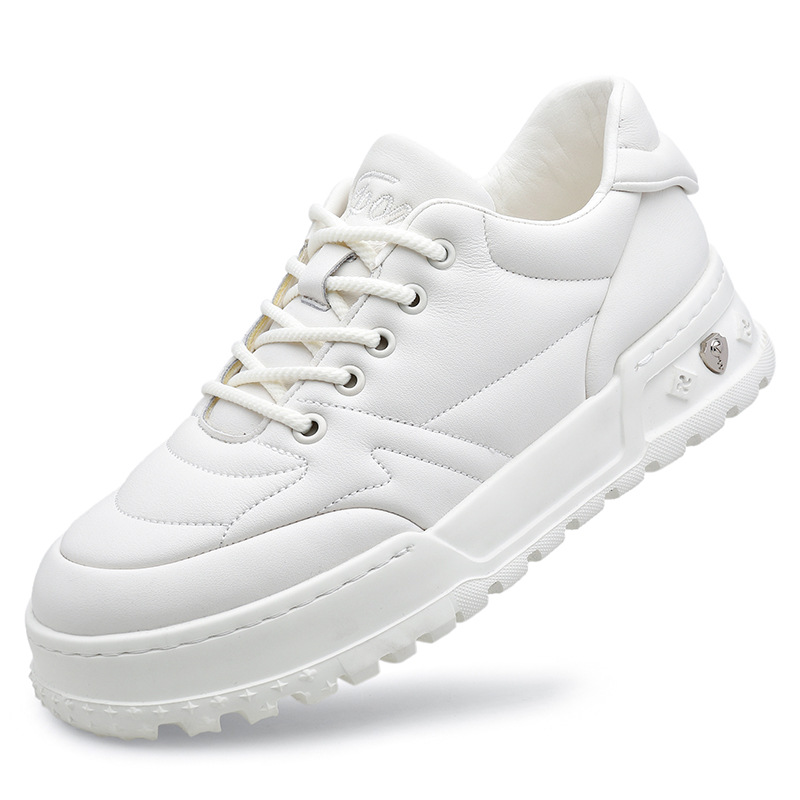 Men's White Casual Fashion Sneakers